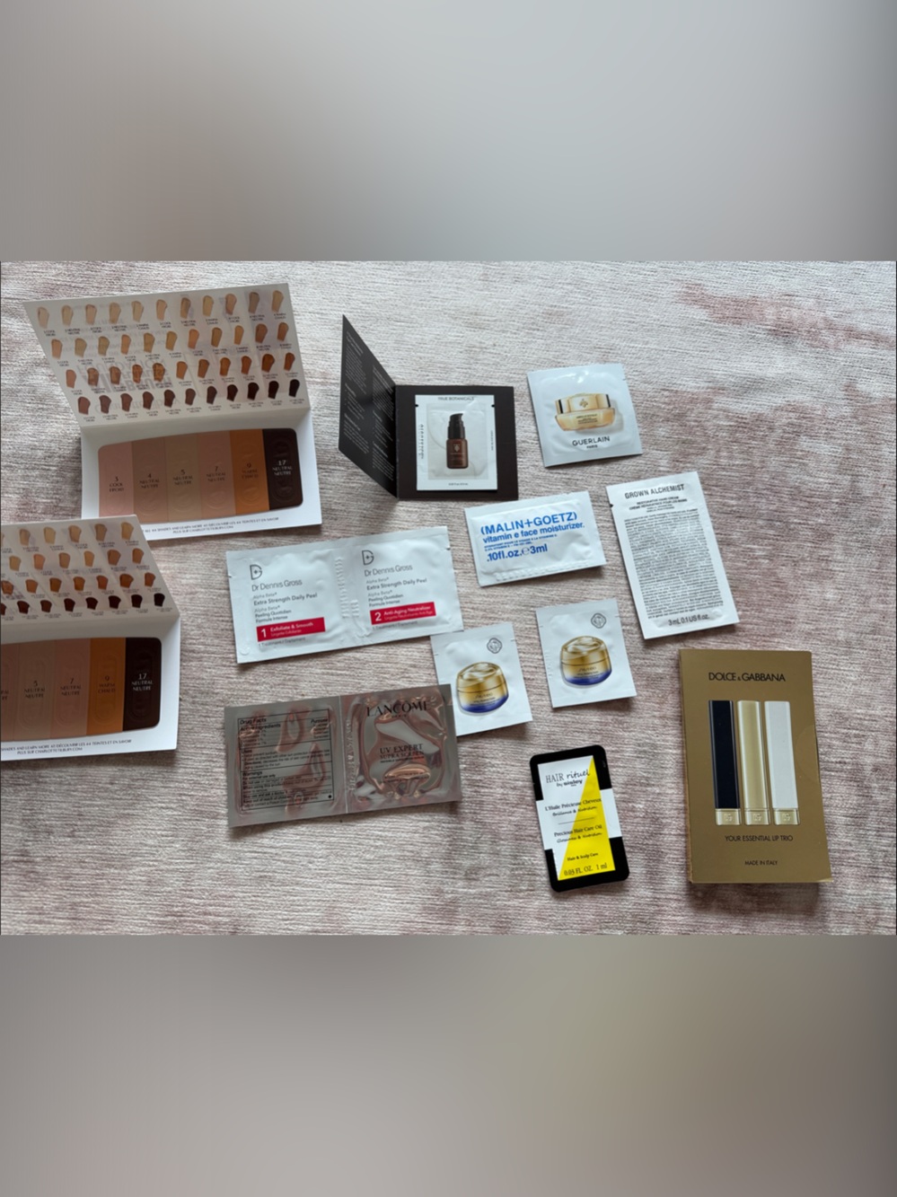Charlotte Tilbury Lancome Sisley Dolce & Gabbana Makeup Skincare Bundle